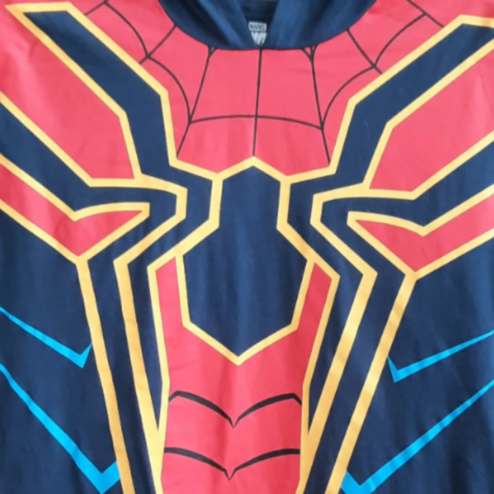 Marvel Iron Spider-Man Short Sleeve Mask Hoodie - Picture 3 of 9